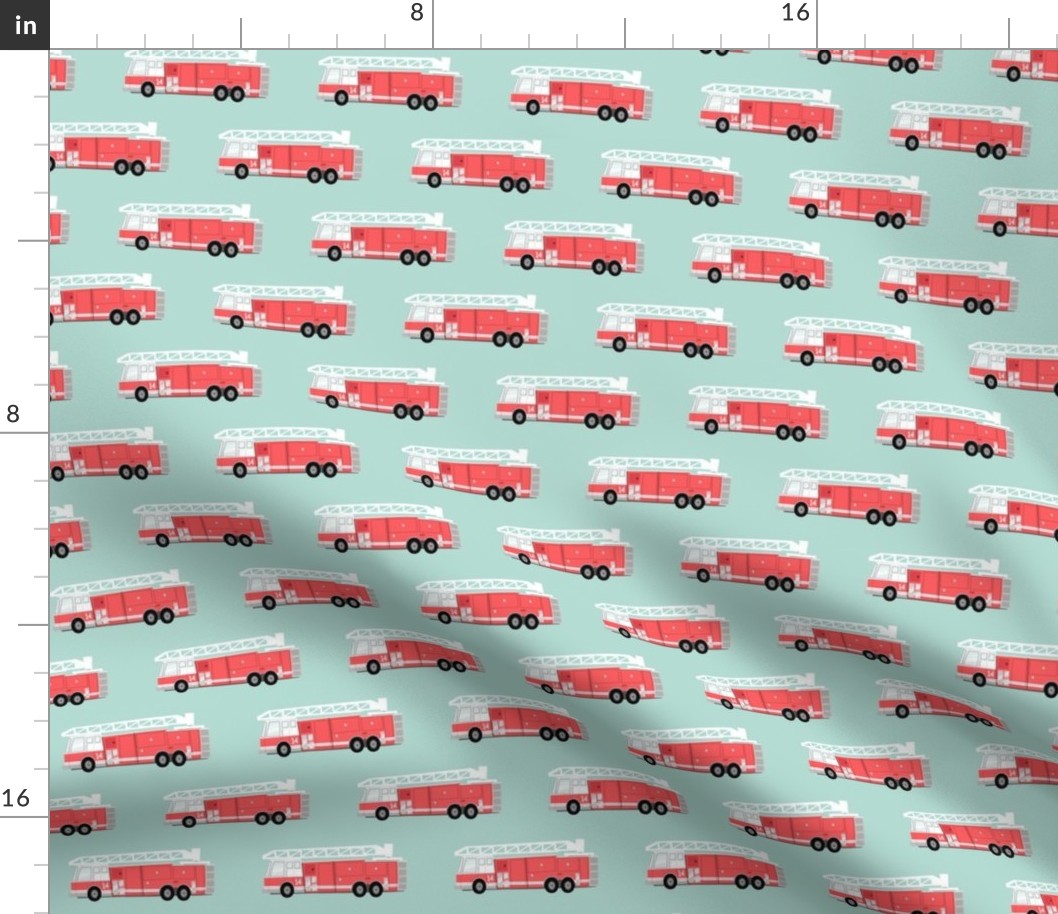 fire truck fabric