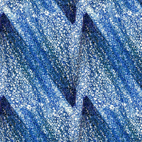 Sculpted Lace (Blue)