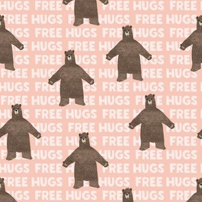 (small scale) free hugs bear