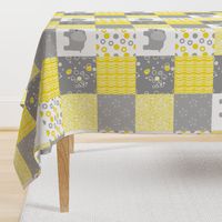 yellow elephant quilt