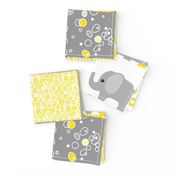 yellow elephant quilt