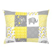 yellow elephant quilt