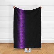 Flame Border Print-Purple