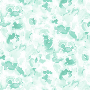 Abstract Flora Soft Green Medium Scale