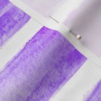 Large Watercolor Stripes // Violet