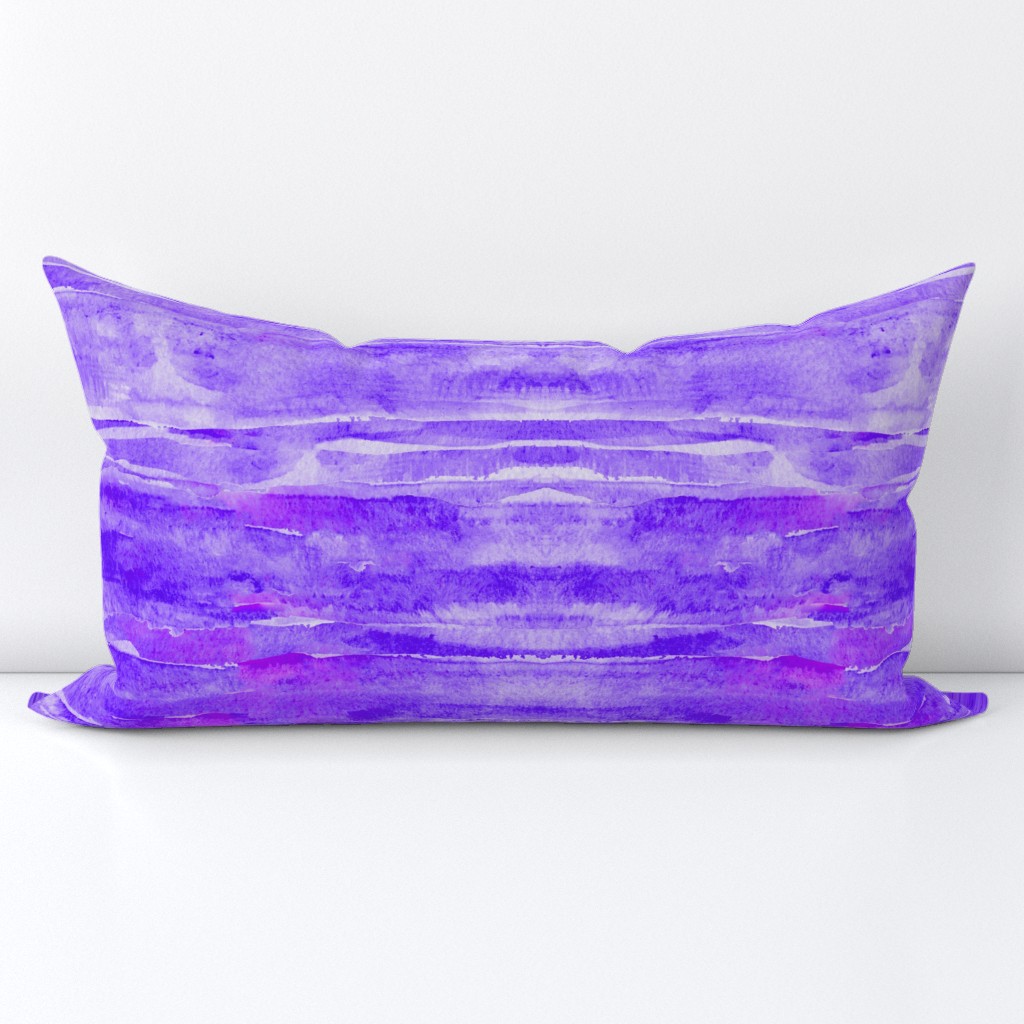 Violet Watercolor Faux Batik Quilting Solid 