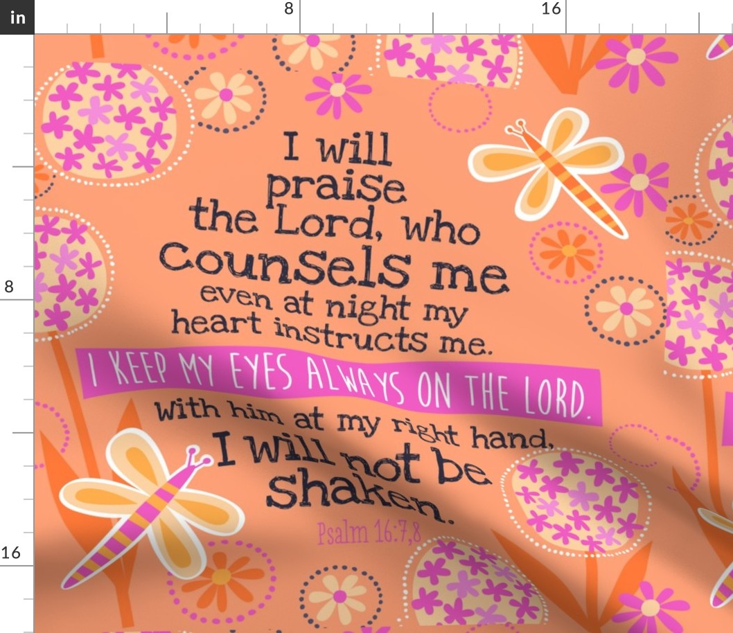 Bright Psalm 16:7&8
