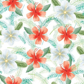 Hawaiian flowers 01