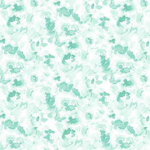Abstract Flora Soft Green Small Scale