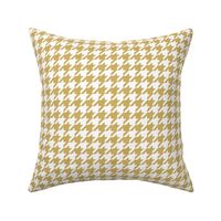 The Houndstooth Check ~ Neutral Honey Gilt Patina ~ Small