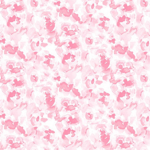 Abstract Flora Soft Pink Small Scale