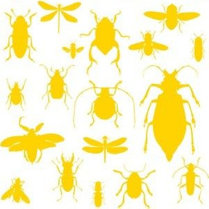 6" Bugs Collection - Bright Summer Yellow