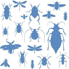 10" Bugs Collection - Summer Blue