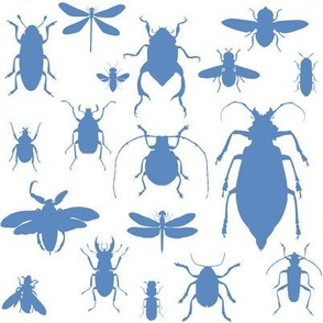 8" Bugs Collection - Summer Blue