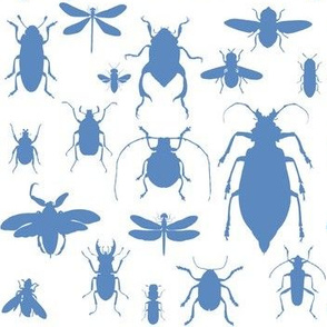 7" Bugs Collection - Summer Blue