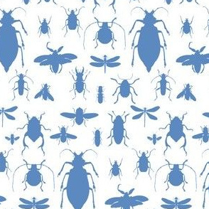 4" Bugs Collection - Summer Blue