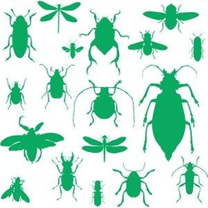 6" Bugs Collection - Summer Green