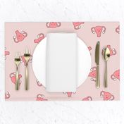 Happy Crazy Uterus in Pink, large size