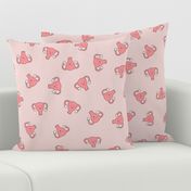 Happy Crazy Uterus in Pink, large size