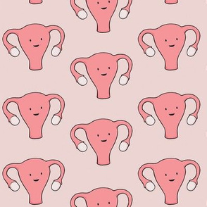Happy Uterus period strong, pink, large size