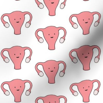 Happy Uterus period strong, white, large size