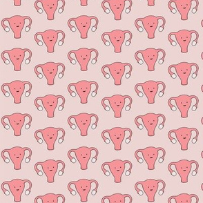 Happy Uterus period strong, pink, small size