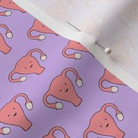 Happy Uterus period strong, purple, small size