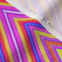 Rainbow Tie Dye Chevron Stripe 3