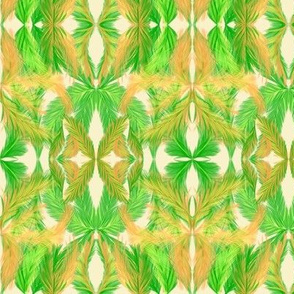 A Leafy Palm Screen