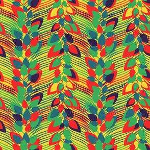 Let's Party Peacock Foliage by Cheerful Madness!!