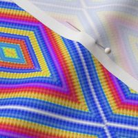Rainbow Tie Dye Diamonds 2