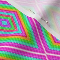 Rainbow Tie Dye Diamonds 3