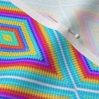 Rainbow Tie Dye Diamonds 4