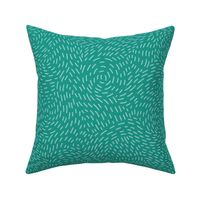 Stitched Swirls - Green