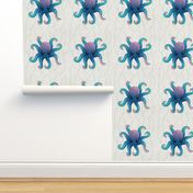 Octopus Friend_Pillow_18x18in