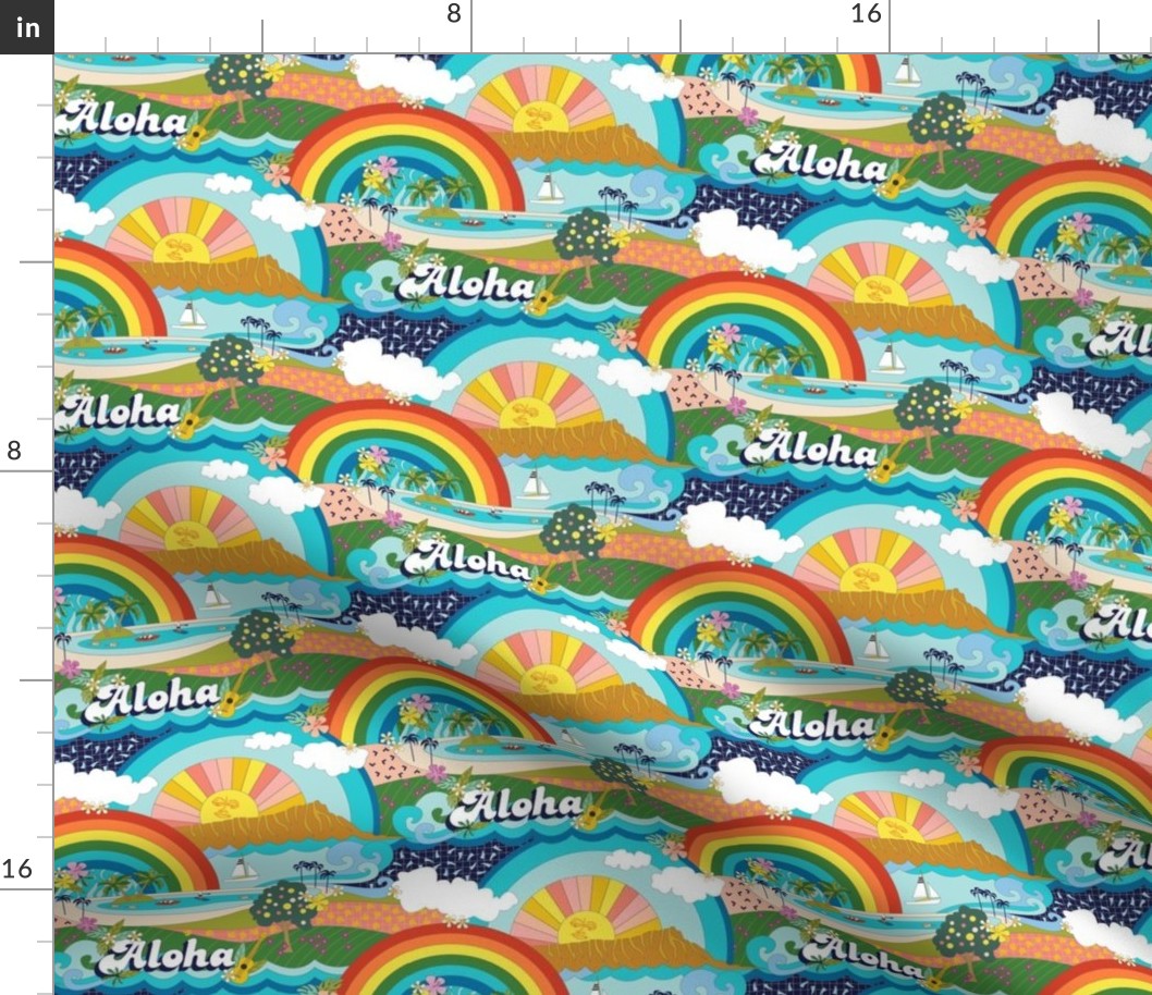 Aloha, Anuenue!* (Hello, Rainbow!) || '80s hawaiiana