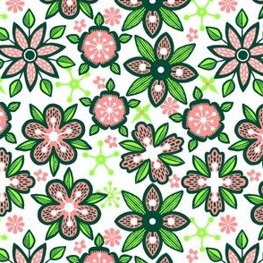 Graphical Florals 5