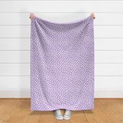 lavender dots fabric