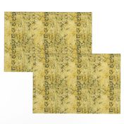 yellow ochre batik