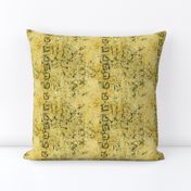 yellow ochre batik