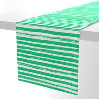 Painted Stripes Green