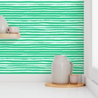 Painted Stripes Green