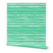 Painted Stripes Green