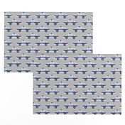 police car fabric - light grey