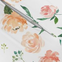 Peach Floral 