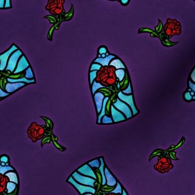 Stained Glass Roses