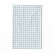 Light blue and white houndstooth | medium