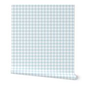 Light blue and white houndstooth | medium