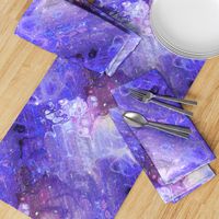 PURPLE XL EVANESCENT MARBLE FLOWER IN THE SKY NEBULA