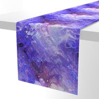 PURPLE XL EVANESCENT MARBLE FLOWER IN THE SKY NEBULA